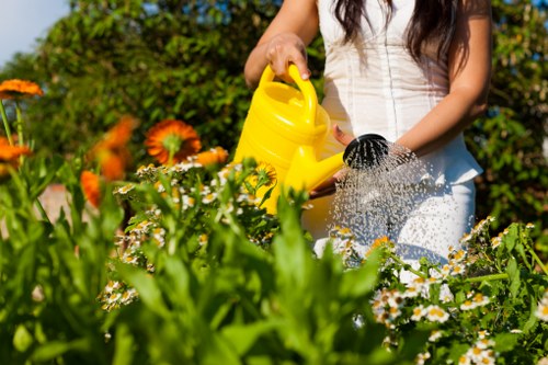 Insured Southgate gardeners carrying out professional maintenance